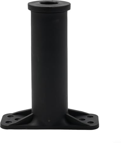 Pumixiy Soporte telescópico ajustable de elevación de muebles para soporte de marco de cama, fijador de vigas de cama de acero con extensión de altura, rango de 18-37 cm (13-22 cm)