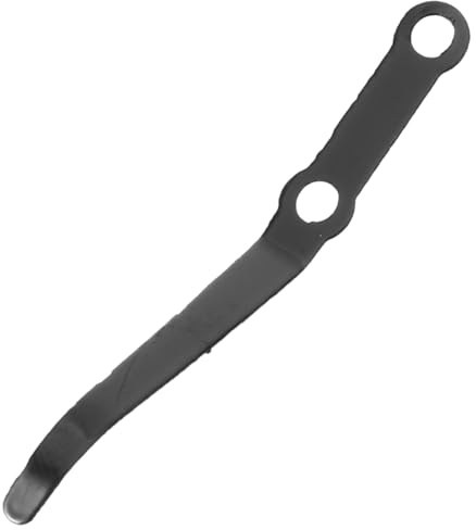 Homoyoyo Brazo Compatible para de Aleación de Zinc para Reemplazo Reemplazo Negro de Fonógrafo para Prevenir Daños Accesorio Resistente Compatible Tocadiscos Vinilo en Plato Vinilo