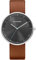 Jacob Jensen Herren Analog Quarz Uhr mit Leder Armband JJ275