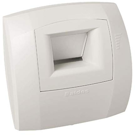 bouche de ventilation - b21 curve s - 5 / 45 m3/h - diamètre 80 mm - aldes 11015024
