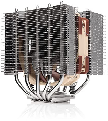 Noctua NH-D12L, Low-Height Dual-Tower CPU Cooler (120mm, Brown)