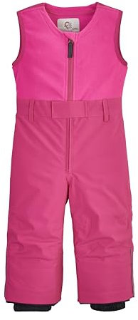 first instinct by killtec Kinder Wärmende Latzhose mit Schneefang FISW 34 MNS SKI PNTS, fuchsia, 110, 42256-000