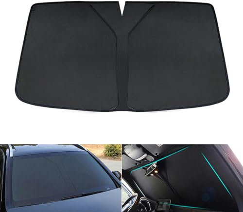 Apto para Mercedes Benz GLC 2016-2023,Parasol Parabrisas para Coche,Parasoles para Parabrisas,Parabrisas Parasol para Coche,Parabrisas para Coche,Accesorios para Coche