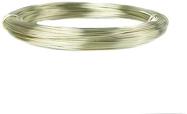 Aluminium-Draht, Ø 1 mm, 10 m oder 60 m Länge, verschiedenen Farben (Champagner, 60m)