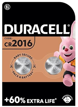 2X Duracell 2016 Lithium (1 Blister Da 2 Batterie) 2 Pile