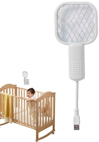 Racchetta Zanzare | Zanzara Elettrica - Rete Sicura per Casa Cucina Camera Interno Giardino Campeggio