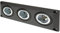ProCar Einbausteckdose mit 3 Powersteckdosen Belastbarkeit Strom max.=20A 12 V, 24V