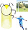 Quixotical Fußball Zielnetz 45×60 cm – Hochwertiges Zielnetz mit Tasche, Zubehör für Fußballtor, zur Verbesserung von Schussgenauigkeit & Präzision