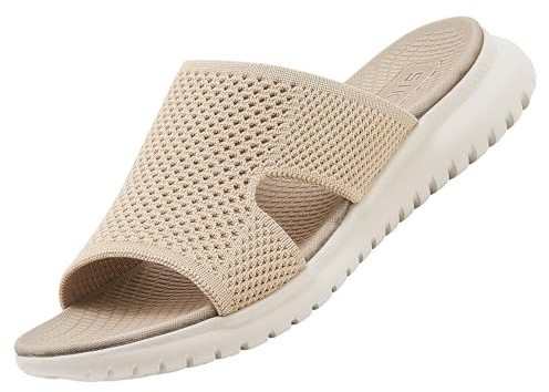 Acfoda Sandalias de Mujer Moda de Verano Zapatillas cómodas con Soporte ortopédico Zapatos Elegantes Informales Suaves y livianos Talla 35-42 EU