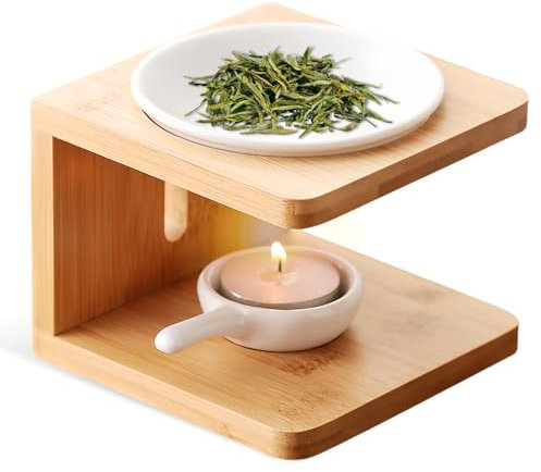 Lampada profumata Tealight, lampada profumata in ceramica, lampada profumata di cera, lampada aromatica, lampada aromatica, lampada aromatica con portacandela, scalda candela, lampada per camera, per