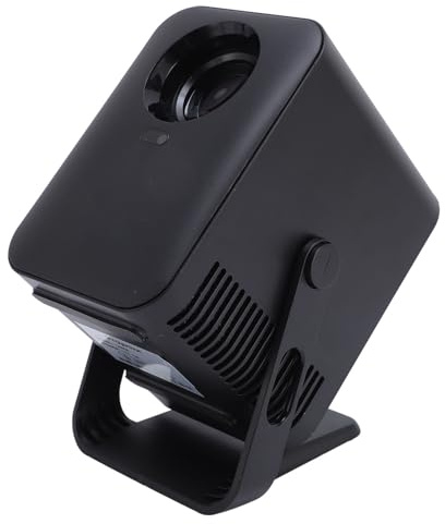Mi ni -projektor, bärbar projektor med WLAN 6 och Bluetooth 5.0, 4K 1080p support smart projector 270° roterbar 100 skärmfilm projector för inomhus- och utomhusbruk.