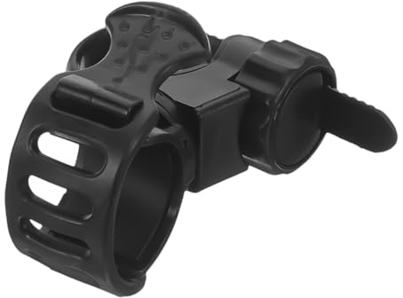 TOYANDONA Support pour Lampe Torche De Vélo Clip Silicone Support De Lampe Torche Réglable pour Guidon De Vélo