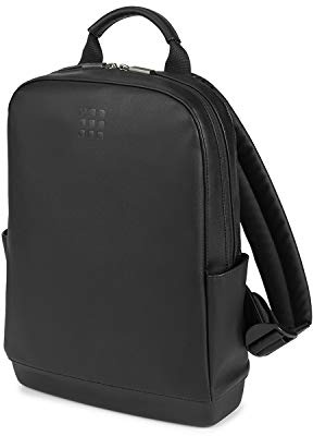 Moleskine - Classic Small Backpack, kleiner Laptop-Rucksack kompatibel mit Computer, Laptop, Notebook und iPad bis 13'', Größe 27 x 36 x 9 cm, Schwarz