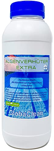 1L - Pool Algenvernichter Plus - Hochkonzentriert & Schaumfrei - Algenverhüter