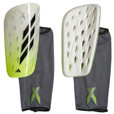 adidas IA0841 X SG LGE Shin guards Unisex Adult white/black/lucid lemon Größe L