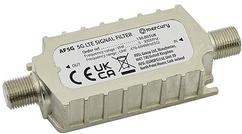 Mercury | 5G LTE In-line Signal filter Digital TV, Satellite, Cable and DAB/FM radio signals