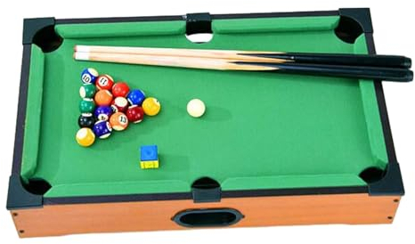 Generic Mini Tisch Billard Set, Einfach Aufzubauen, Aus Holz für Wohnzimmer, Spielzimmer, Spielhaus
