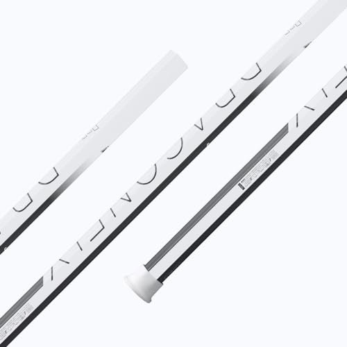 Epoch Lacrosse Dragonfly Purpose Pro 2, C32, iQ9 Flex Lacrosse Shaft - Fibra di carbonio, progettato per giocatori Elite Lacrosse, texture micro-perline, tecnologia Reload - Bianco