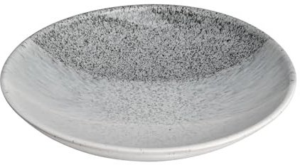Denby - Studio Grey Accent Large Serving Bowl - 2500ml Capacity, 30cm - Dishwasher & Microwave Safe Crockery - Unique Hand Glaze Effect - Versatile Ceramic Stoneware - Chip & Crack Resistant