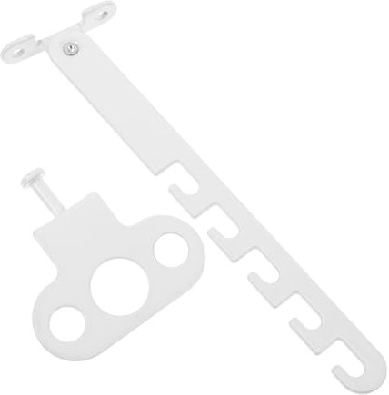 jojofuny Verrous De Sécurité Pour Fenêtres Barres Réglables Pour Limiter Ouverture Protection Garçon Fille Sans Outil Blanc Adapté Fenêtres Coulissantes Et Battantes