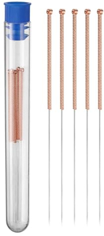 QUARKZMAN 10pcs Aiguilles de Nettoyage pour Buse d'Imprimante 3D 0.6mm Nettoyeur de Buses en Acier Inoxydable Kit de Nettoyage de Buse d'Impression 3D pour Accessoires d'Imprimantes 3D