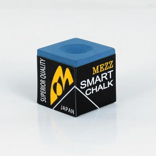 Genérico Tiza de Billar Mezz Smart Chalk Azul, 1 Unidad