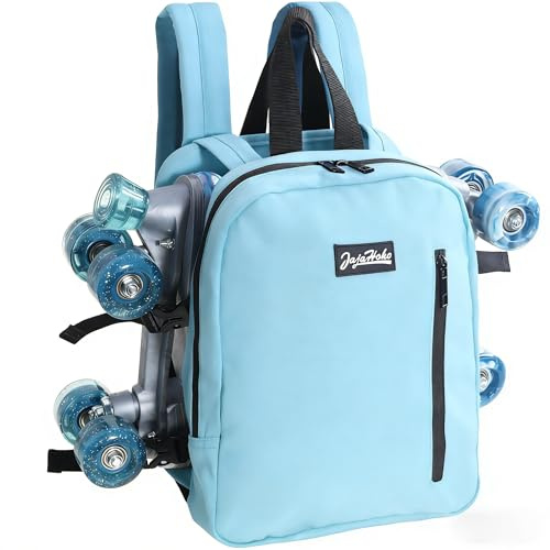 JajaHoho Roller skates bags for Women Men, Multi-functional Sports Backpack for Rollerskates, Ice skates, Inline skates