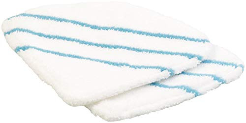 Sichler Haushaltsgeräte Zubehör zu Kompakter Dampfreiniger: 2er-Set Ersatz-Mikrofaser-Bezüge für klappbaren Dampfbesen DB-340 (V2) (kompakt-Dampfbesen, zum Böden reinigen, Teppich)