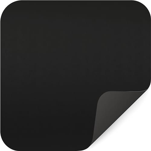 Blackshell® Universal Lackschutzfolie schwarz matt 12cm x 100cm Folie selbstklebend als Auto Folie, Motorrad Folie, Fahrrad Schutzfolie - universal einsetzbar auf Allen glatten Oberflächen