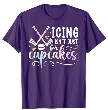 Icing Hockey Girl Ice Hockey Player Ice Hockey Girls T-Shirt
