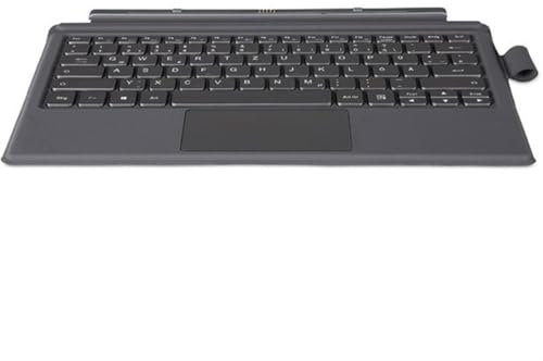 Terra Type Cover PAD 1162W Clavier Pad 1162 avec rétroéclairage RVB et disposition QWERTY Disposition allemande Haute qualité Contact magnétique Gris