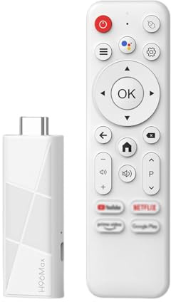 H96 MAX Android 14.0 TV Stick ATV RK 3518 Quad-Core 16GB WiFi6 2.4G/5.8Ghz BT5.0 4K AV1 Ultra HD Voice Control Smart Home Player