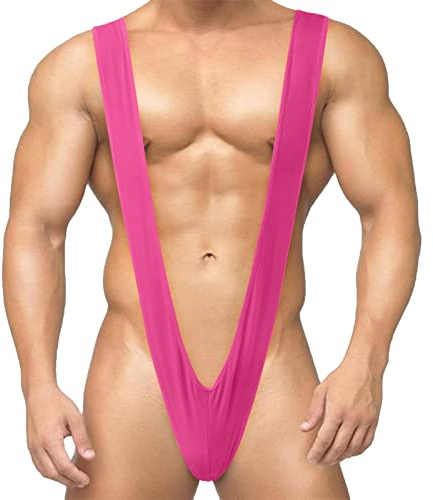 Générique Set sexiga underkläder spets satin genomskinlig babydoll stor storlek dam nattlinne förförisk push-up smekmånad natt charm A77, Skrikrosa, One size
