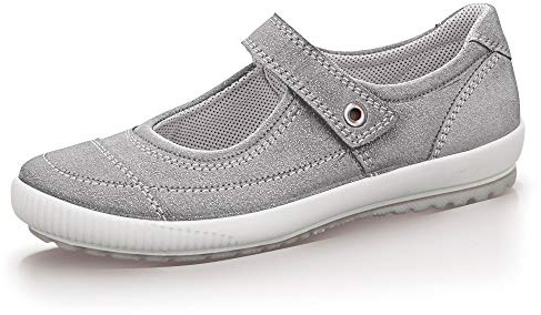 Legero Tanaro 822 B, Bailarinas Mujer, Gris Aluminio Grey 25, 38.5 EU