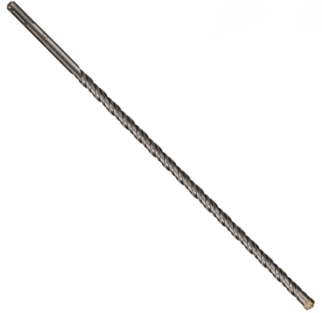 Vearter SDS PLUS Punta per trapano a martello a 4 taglienti 12 mm x 400 mm, Punta in metallo duro YG9C per pietra, Punta SDS, Punta per trapano per pietra, cemento, mattoni, muratura