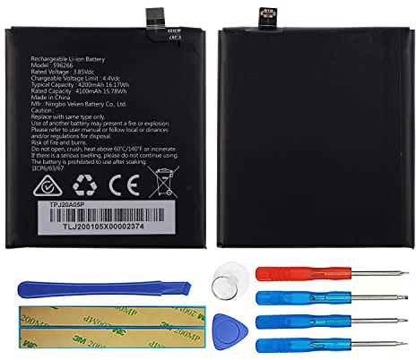 Duotipa Ersatzakku Batterie CAT S42 Kompatibel mit Cat S32 S42 Mobile Phone Akku mit Werkzeugen