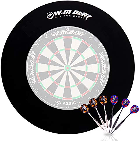 WIN.MAX Dart Catchring Surround Auffangring Dart Backboard Auffangring Rund Dart Surround Eva Dartscheibe 450mm