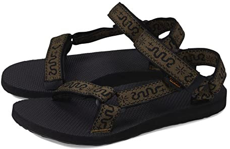Teva Mens Walk and Hike Sandals - Original Universal Bandana Dark Olive, 10 UK (1004006)