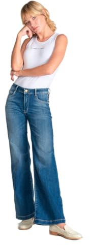 Le Temps des Cerises Jeans Pulp Flare Barcy Bleu Moyen Push up