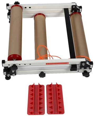 Tomotato Rulli per Bicicletta da Montagna, Piattaforma di Allenamento con Rulli in Lega di Alluminio e ABS, Design Antiscivolo per Attrezzature Fitness da Interno
