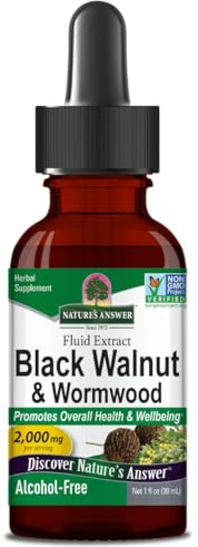 NatureAnswer's Vermw Noyer noir, 2000 mg, 30 ml