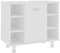vidaXL Badezimmerschrank Unterschrank Badschrank Waschbeckenunterschrank Waschtischunterschrank Badmöbel Weiß 60x32x53,5cm Holzwerkstoff