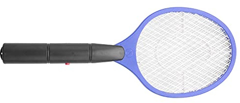 Pyanegn Raquette a Main a Piles Tapette a Moustique Electrique Tueur de moustiques Anti-moustiques de tapette de Mouche Insecte nuisible de Jardin de
