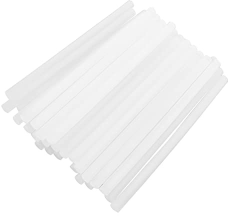 GARIOUANS 30pezzi Stick Di Colla Caldo Colla Caldo in Stick Accessori Fai Da Te Di Riscaldante Di Adesivo Forte Buona Flessibilità e Lucentezza Durevole Per Progetti Di Quotidiani
