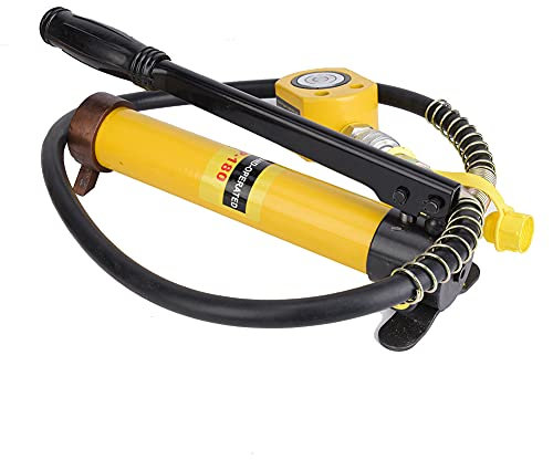 Martinetto idraulico, comodo strumento di sollevamento protetto con pompa idraulica manuale per operaio per riparazioni auto Riparazione telaio carrozzeria