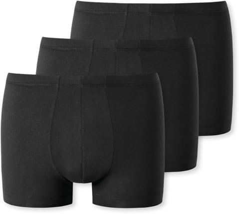 uncover by Schiesser - Basic - Retro Short / Pant - 3er Pack (L Schwarz)