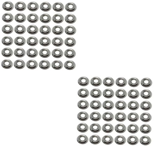 OUNONA 200stücke Edelstahl Dichtscheiben Rostfreie Bowl-förmige Unterlegscheiben Geeignet Für Innen Und Außenanwendungen Installieren Starke Korrosionsbeständigkeit