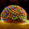 WoskjXas Rete di Luci All'aperto, 198LEDs 2 * 3M Giardino Rete Tenda Decorative Luce, 8 Modalità Luci di Natale a Rete, LED Catene Luminose Impermeabile per Giardino Balcone Sentiero