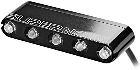 SUPER NOVA Unisex - Adult M99-E12 Bicycle Light, Black, One Size