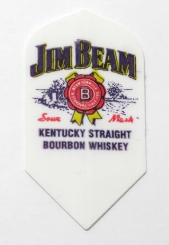 US Darts 5 Sets (15 Flights) Jim Beam Poly Slim Dart Flights
